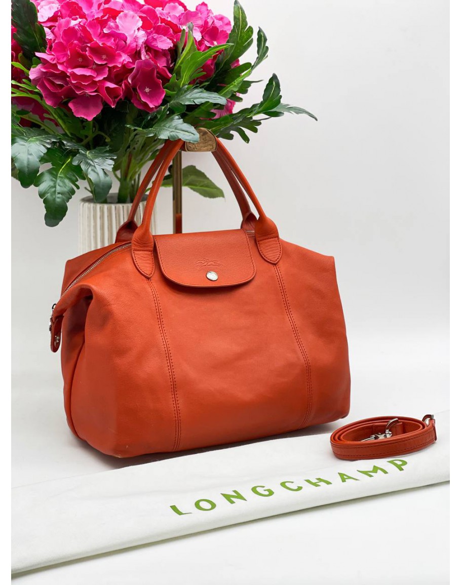 LONGCHAMP MODELE DEPOSE CALF LEATHER BAG